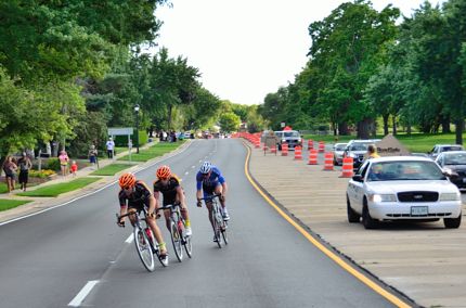 Lead Riders on Arlington Heights Road