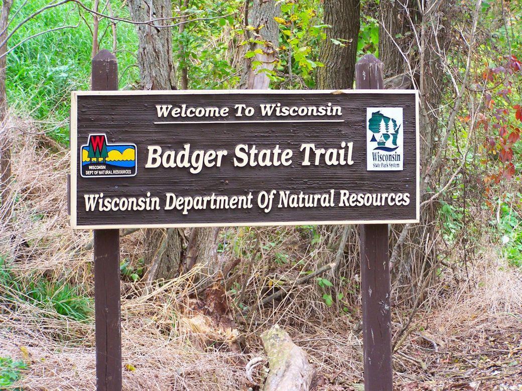 The Badger State Trail Photos, Wisconsin Border to Monroe