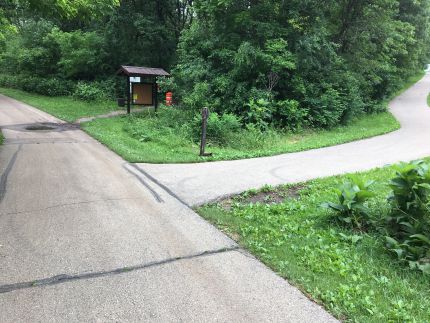 Badger and Capital City Trail intersection