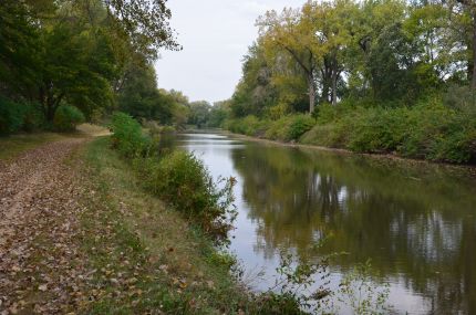 The HC Trail with dirt surface