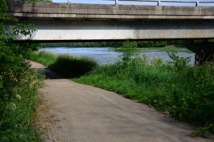 KRT passing under highway