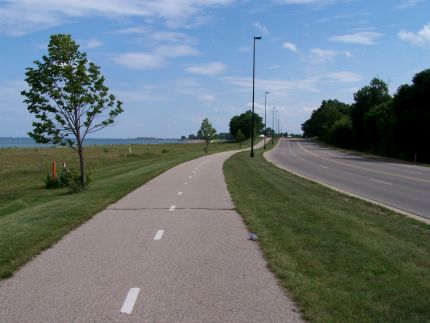 Pike Bike Trail heading south