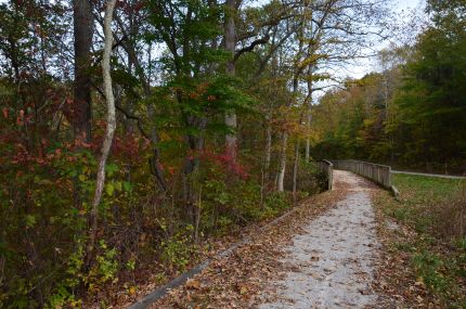 Second Wooden bridge across from the overlook