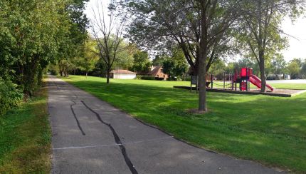 OPR Trail near Matteson