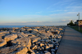 Bike Trail along Lake Michigan