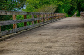 Wauponsee Trail bridge south of manhattan, Illinois.