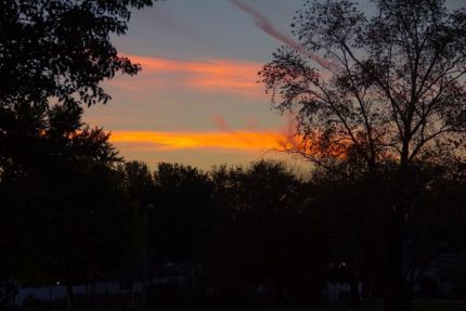 Sunset in Marsellies near IM Canal trail