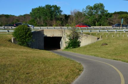 The NBT tunnel under the Edens Expressway