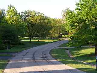 The steep hill on Clover Drive in Inverness