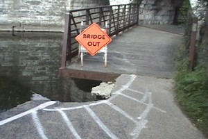 Stone Bridge Closed