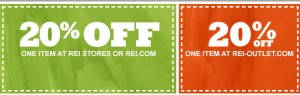 REI Sale, until April 15th 2012