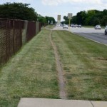 Dirt Bike Path next to Milwaukee Ave.