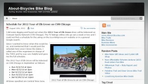 Old About-Bicycles Blog Format