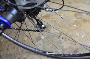 Bike derailleur break down