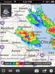 Weather Radar with MyRadar app