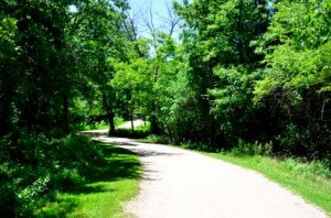 Chain O'Lakes Trail in Grant Woods.