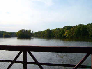 Fox Riiver as seen from the bridge