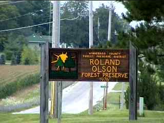 Long Prairie Trail to Roland Olson Forest Preserve