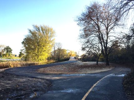 Pauld Douglas Trail Bridge over Central Road