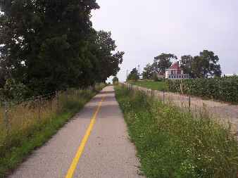 Rural scenery on Prairie Trail