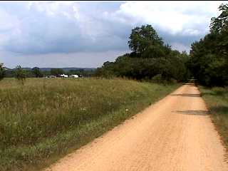 Rural scenery along the ES Trail